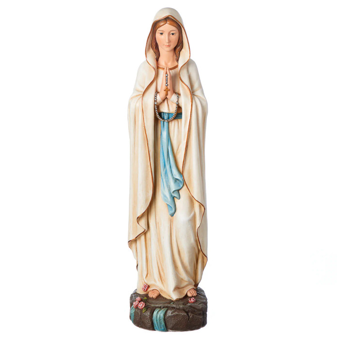 Our Lady of Lourdes 18"H Figure