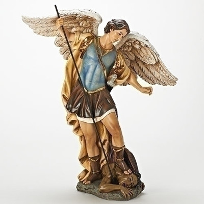 St. Michael 18.75"H Figure