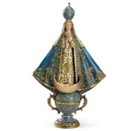 Virgin of San Juan De Lagos 14"H Figure