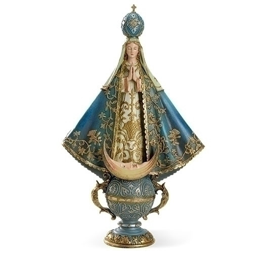 Virgin of San Juan De Lagos 14"H Figure