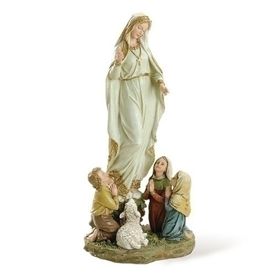 Our Lady of Fatima 12"H Figure