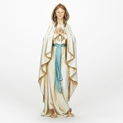 Our Lady of Lourdes 24"H Figure