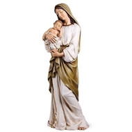 Madonna & Child 37"H Figure