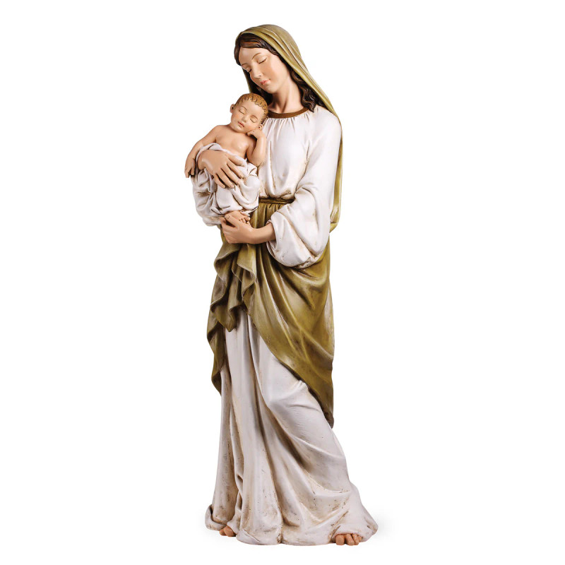 Madonna & Child 37"H Figure