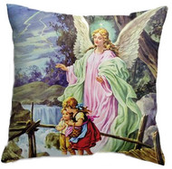 Guardian Angel Double-sided Pillow
