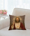 Sacred Heart of Jesus & Immaculate Heart of Mary Double-sided Pillow
