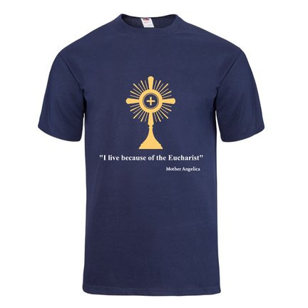 Mother Angelica Tour & Museum Navy T-shirt - XXL