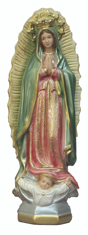Our Lady of Guadalupe Statue 12" - Made in Italy