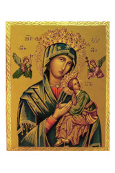 Our Lady of Perpetual Help Plaque- 7.5" x 9.5"