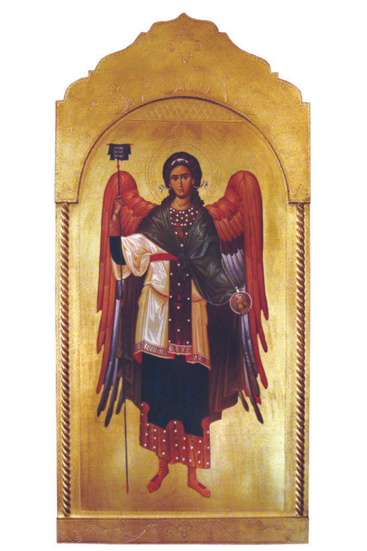 Archangel Florentine Plaque