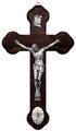 Holy Spirit medallion crucifix - 8.75" - MADE IN ITALY