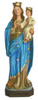 Our Lady of the Rosary statue - 11" - Made in Italy