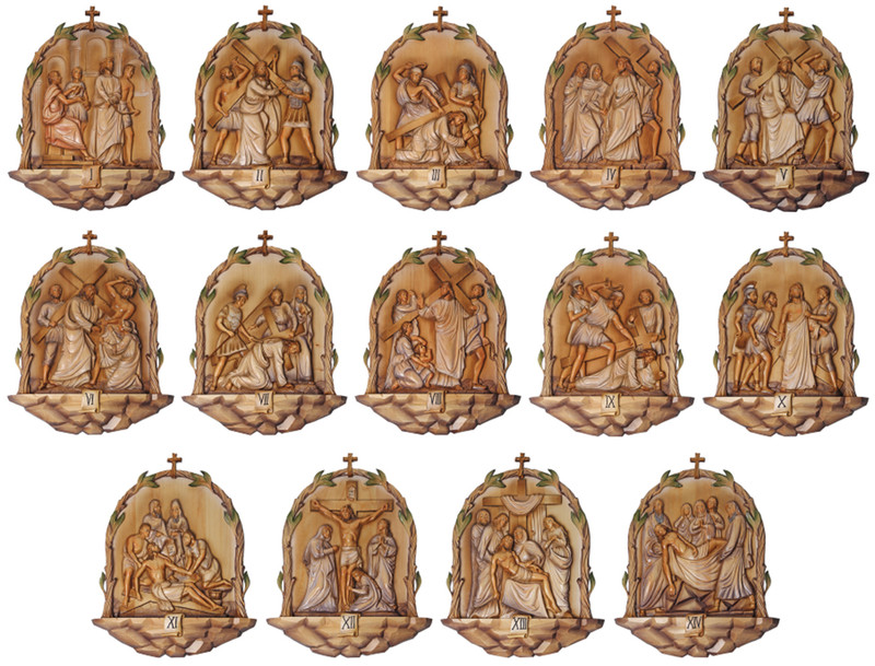 Baroque Style Stations of the Cross
