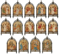 Gothic Style Stations of the Cross