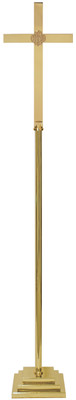 Brass Processional Cross 1357