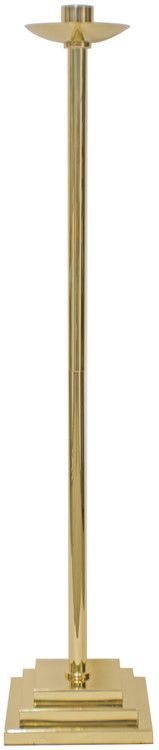 Brass Floor Candlestick 1358