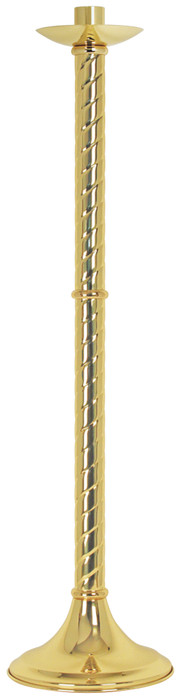 Brass Paschal Candle Holder K1135