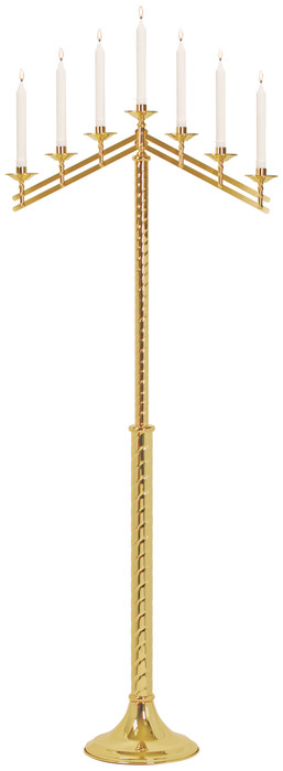 Brass Floor Candelabra (7-light, 5-light or 3-light) 1136
