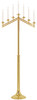 Brass Floor Candelabra 
