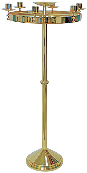 Brass Lenten Wreath 619