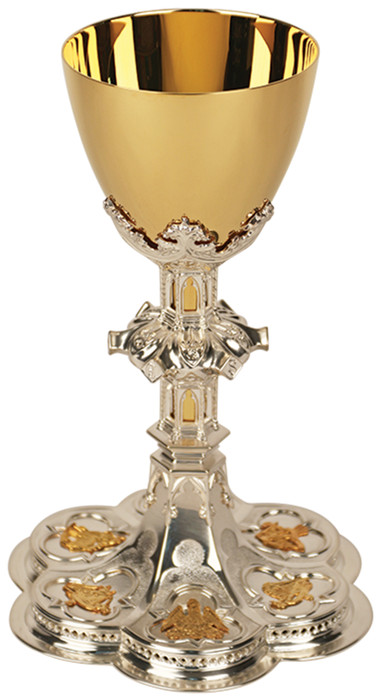 Chalice (24k gold and silver plated) K910 