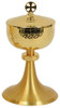 Ciborium (engraved celtic design, 24k gold plated) 973