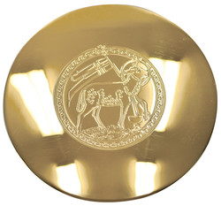 24k Gold Pated Scale Paten