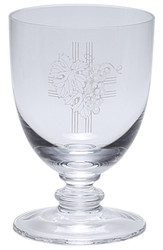 Imported Crystal Chalice & Paten Set K1250 (also sold separately)