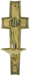 Two-Tone Brass Candle Holder K168