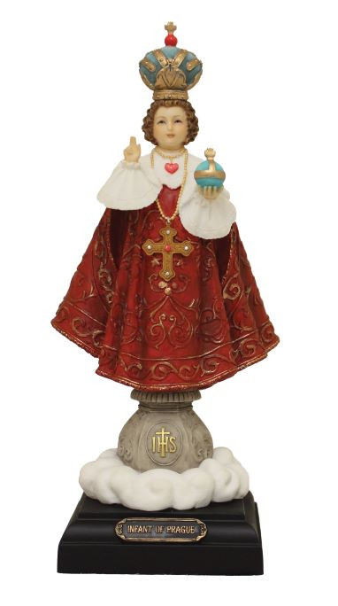 Infant of Prague Statue 9"