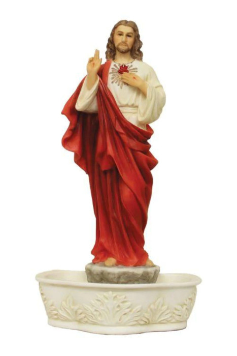 Sacred Heart of Jesus Holy Water Font