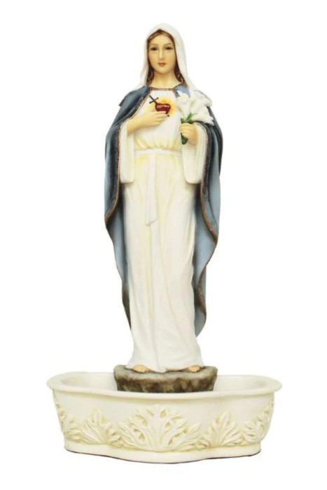 Immaculate Heart of Mary Holy Water Font