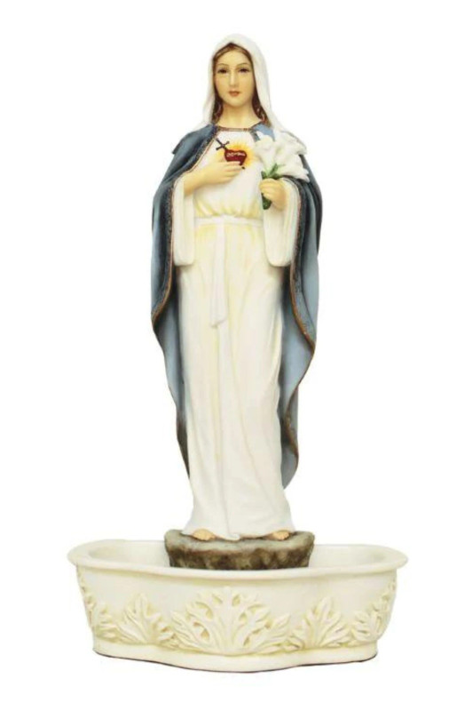 Immaculate Heart of Mary Holy Water Font