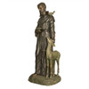 St. Francis Petting Deer 37"H - Fiberglass