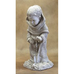 Baby St. Fiacre 22"H - Fiberglass