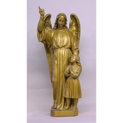 Guardian Angel & Child 26"H - Fiberglass