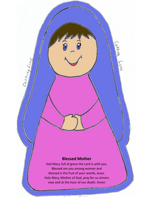 Little Holy Helper - Blessed Virgin Mary