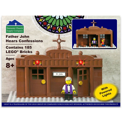 Father John Hears Confessions Lego Set