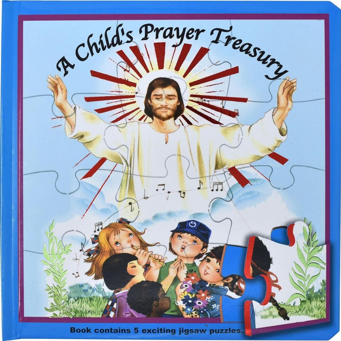 A Child's Prayer Treasury Puzzle Book by Reverend Lawrence G Lovasik S.V.D.
