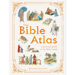 The Bible Atlas by Brian Delf book cover