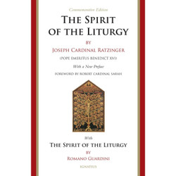 The Spirit of the Liturgy by Cardinal Joseph Ratzinger book cover