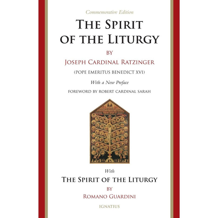 The Spirit of the Liturgy by Cardinal Joseph Ratzinger book cover