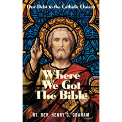 Where We Got the Bible by Henry G. Graham book cover