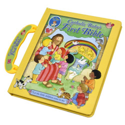 Catholic Baby's First Bible by Judith Bauer book cover