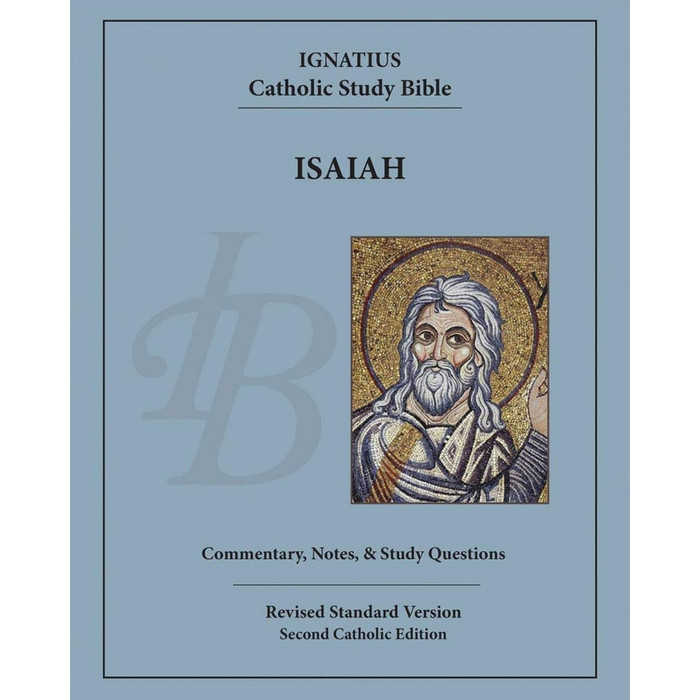 Ignatius Catholic Study Bible: Isaiah by Scott Hahn book cover