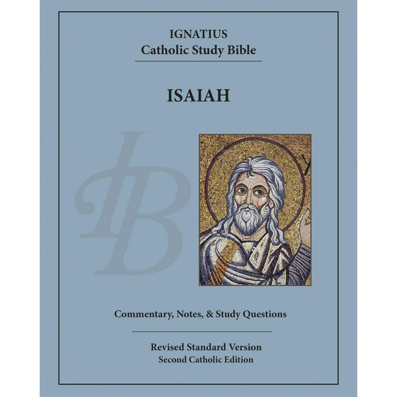 Ignatius Catholic Study Bible: Isaiah by Scott Hahn book cover