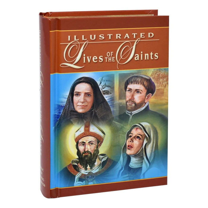 Illustrated Lives of the Saints for Catholic Children by H Hoever book cover