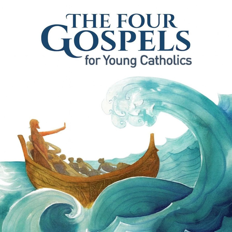 The Four Gospels for Young Catholics by A Ciucci book cover