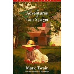 The Adventures of Tom Sawyer by Mark Twain book cover