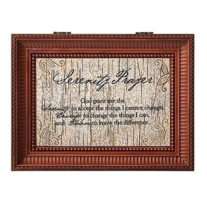 Serenity Prayer Music Box